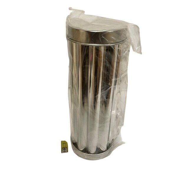 The Pampered Chef Bread Tube-Scalloped #1565 Stainless Steel Bread Mold - Picture 1 of 12